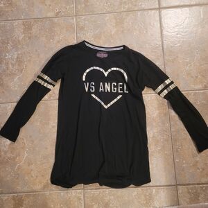 Victoria's Secret Long Sleeve Sleep Shirt Size XS